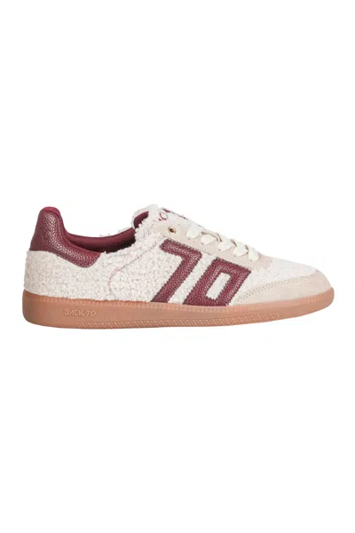 Back70 - Sneakers - 460490 - Beige/bordeaux In Multi