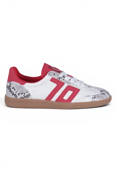Back70 - Sneakers - 470584 - Bianco/rosso In White