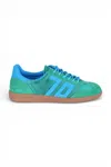 Back70 Ghost Satin Green Sneaker In Multi