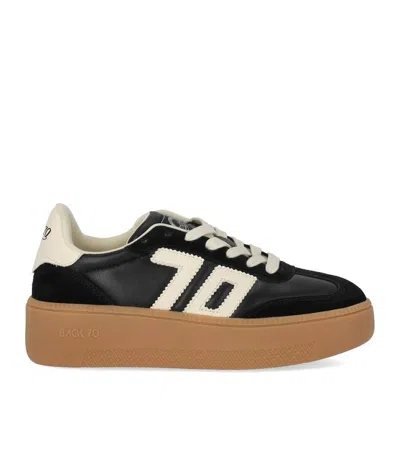 Back70 Xxl Leather Black Sneaker