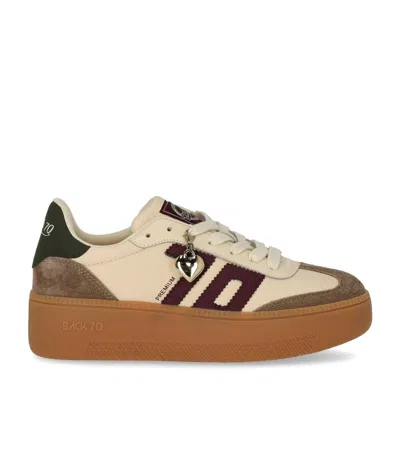 Back70 Xxl Leather Butter Sneaker In Brown
