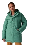 Backcountry Allied Down Apres Parka In Green