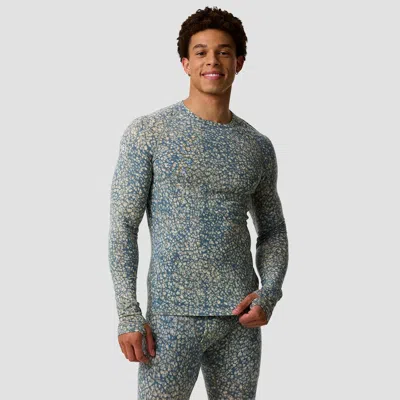 Backcountry Bga Cedars Rws Merino Lt-wt Baselayer Crew Top In Green
