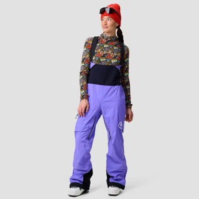 Backcountry Bga Cottonwoods Xpore Lt Bibs G2 In Dawn Patrol Purple