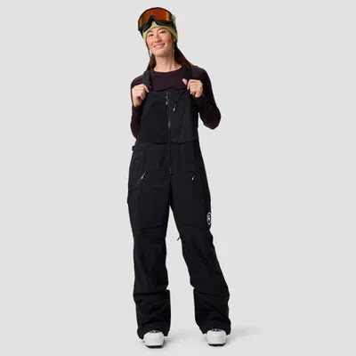 Backcountry Bga Cottonwoods Xpore Shell Bibs In Black