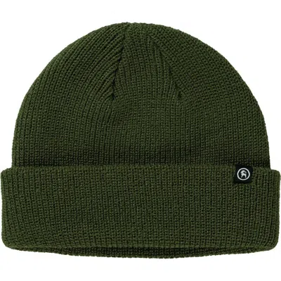 Backcountry Capra Rolled Beanie In Green
