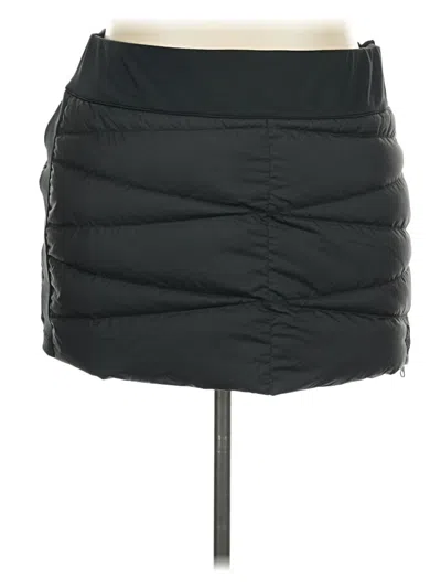 Pre-owned Backcountry Casual Skirt In Black