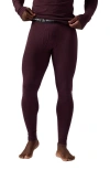 Backcountry Cedars Rws Merino Lt-wt Baselayer Bottom In Burgundy