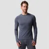 Backcountry Cedars Rws Merino Lt-wt Baselayer Crew Top In Gray
