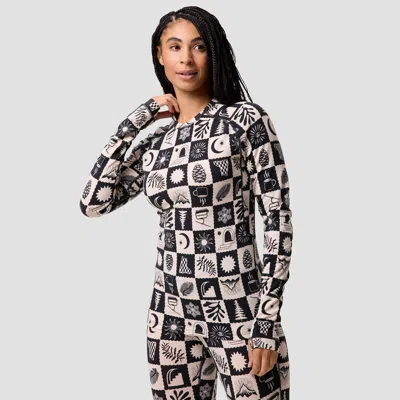 Backcountry Cedars Rws Merino Lt-wt Baselayer Crew Top In Gray