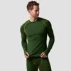 Backcountry Cedars Rws Merino Lt-wt Baselayer Crew Top In Green