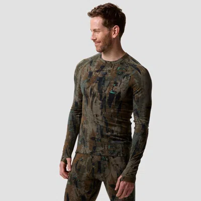 Backcountry Cedars Rws Merino Lt-wt Baselayer Crew Top In Green