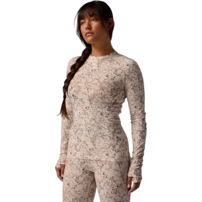 Backcountry Cedars Rws Merino Lt-wt Baselayer Crew Top In Multi