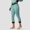 Backcountry Cedars Rws Merino Mid-wt Baselayer 3/4 Bottom In Blue