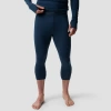 Backcountry Cedars Rws Merino Mid-wt Baselayer 3/4 Bottom In Blue