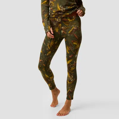 Backcountry Cedars Rws Merino Mid-wt Baselayer Bottom In Camoflora Print