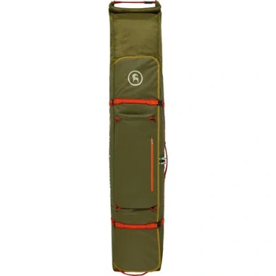 Backcountry Cottonwoods Double Ski & Snowboard Rolling Bag G2 In Fir