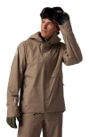 Backcountry Crestcarver Gore-tex Shell Jacket In Brown