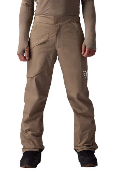 Backcountry Crestcarver Gore-tex Shell Pant In Brown
