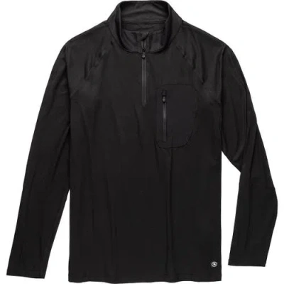 Backcountry Destination 1/4-zip Top In Black