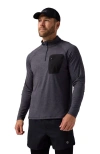 Backcountry Destination 1/4-zip Top In Blue