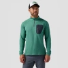 Backcountry Destination 1/4-zip Top In Green
