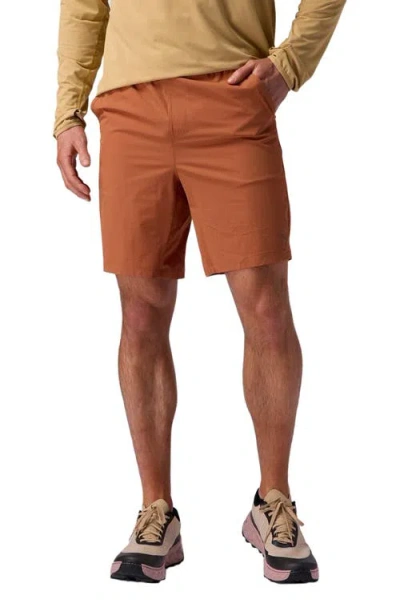 Backcountry Destination Base Short In Brown