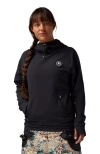 Backcountry Destination Softshell Fleece Hoodie In Black