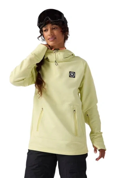 Backcountry Destination Softshell Fleece Hoodie In Green
