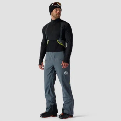 Backcountry Gore-tex Windstopper Hybrid Touring Bib Pant In Gray