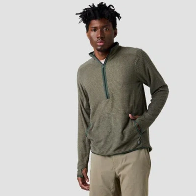 Backcountry Highliner Primaloft Air-perm Fleece 1/4-zip In Green