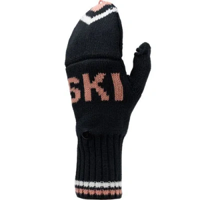 Backcountry Intarsia Ski Mitten In Black