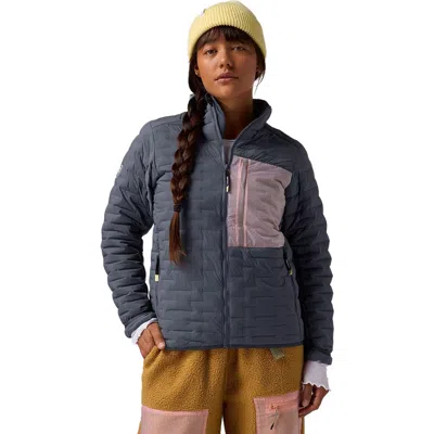 Backcountry Peale Primaloft Stitch-free Baffle Stretch Jacket In Animal Print