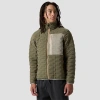 Backcountry Peale Primaloft Stitch-free Baffle Stretch Jacket In Brown