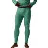 Backcountry Pines Microgrid Ultra-lt Baselayer Bottom In Green