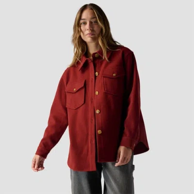 Backcountry Shirt Jacket In Red
