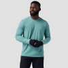 Backcountry Slickrock Drirelease Long-sleeve Tech T-shirt In Blue