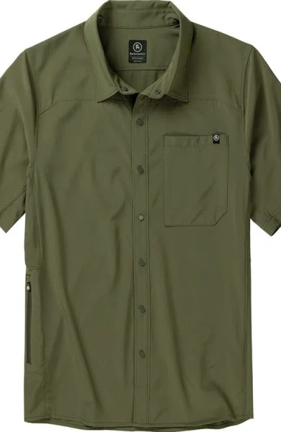 Backcountry Slickrock Short-sleeve Button-up Jersey In Green