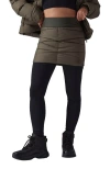 Backcountry Stansbury Allied Down Skirt In Brown