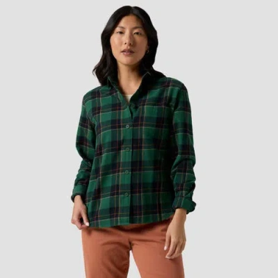 Backcountry Venture Classic Flannel Shirt In Green