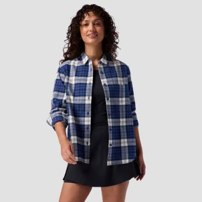Backcountry Venture Classic Flannel Shirt In Blue