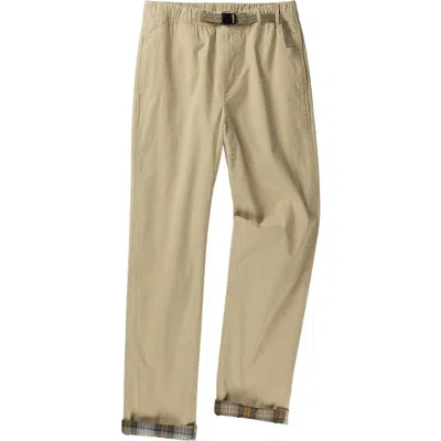 Backcountry Venture Daily Flannel Lined Pant In Neutral