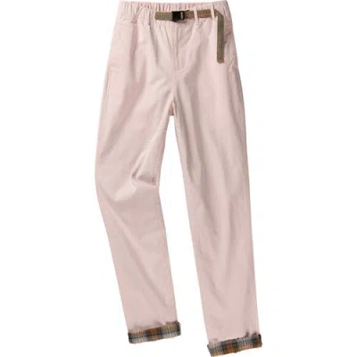 Backcountry Venture Daily Flannel Lined Pant In Pink
