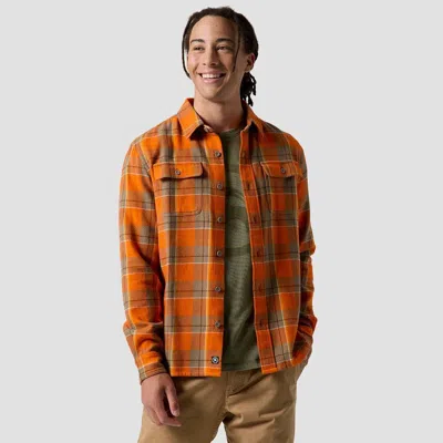 Backcountry Venture Midweight Flannel Shirt In Orange
