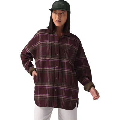 Backcountry Venture Stretch Flannel Jacket In Multi