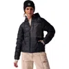 Backcountry Waas Allied Down Hooded Jacket In Black