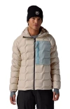 Backcountry Waas Allied Down Hooded Jacket In Neutral