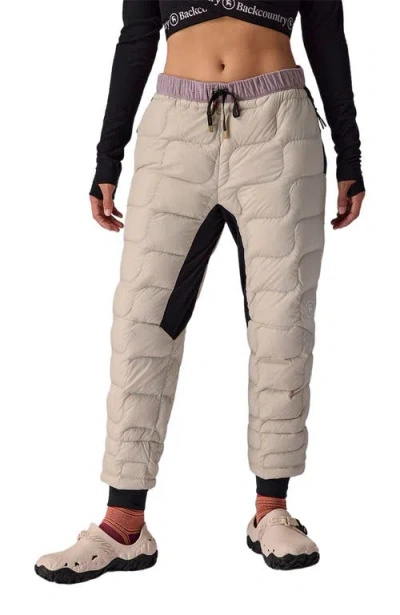 Backcountry Waas Allied Down Pant In Gray