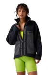 Backcountry Wander Pile-fleece Jacket In Black