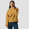 Backcountry Wander Pile-fleece Mock-neck Top In Brown